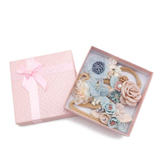Cherrboll flower headbands stretch to fit growing babies for lasting wear.