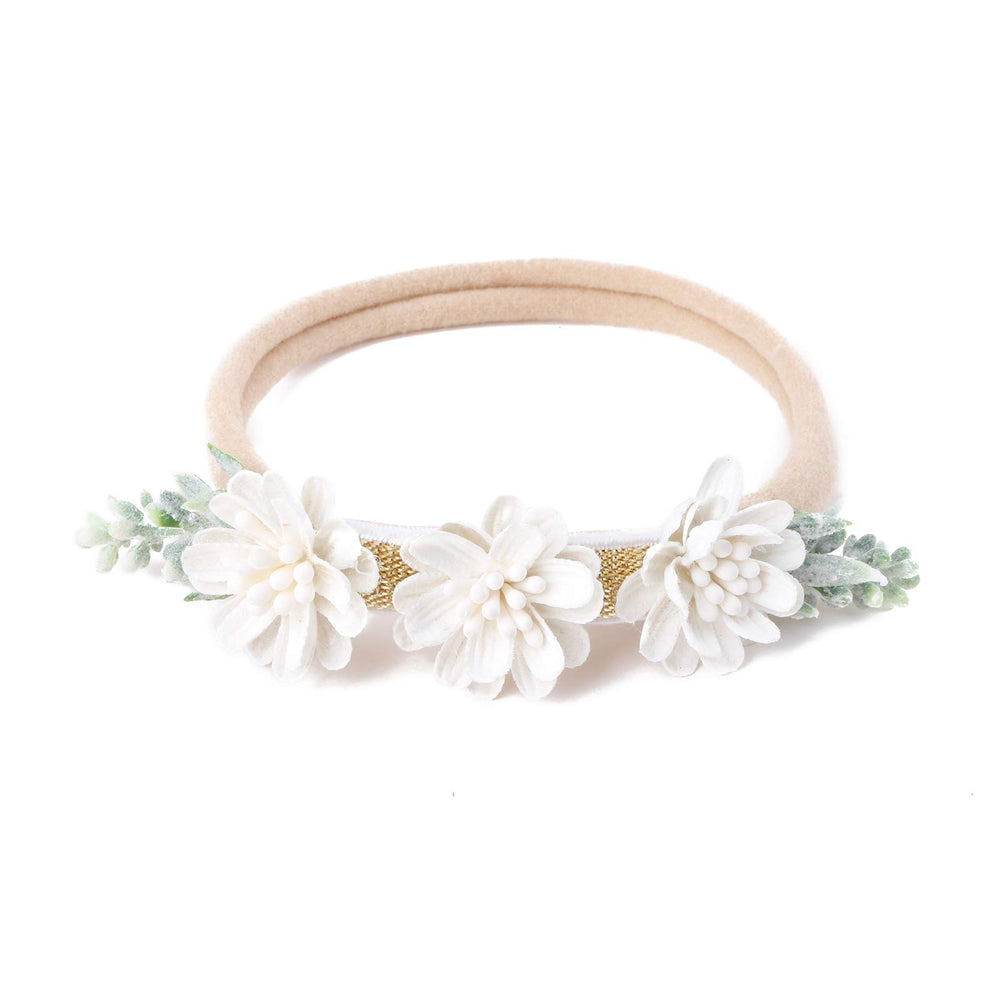 Cherrboll elastic-stretch headband fits newborns through toddlers securely.