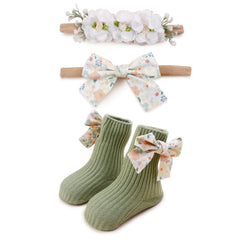 Cherrboll flower headbands for newborns, soft and photogenic for photo shoots.