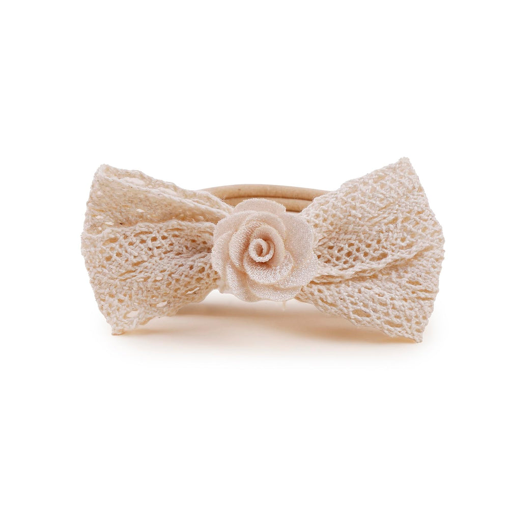 Cherrboll orange flower headband, vibrant accessory for outfits