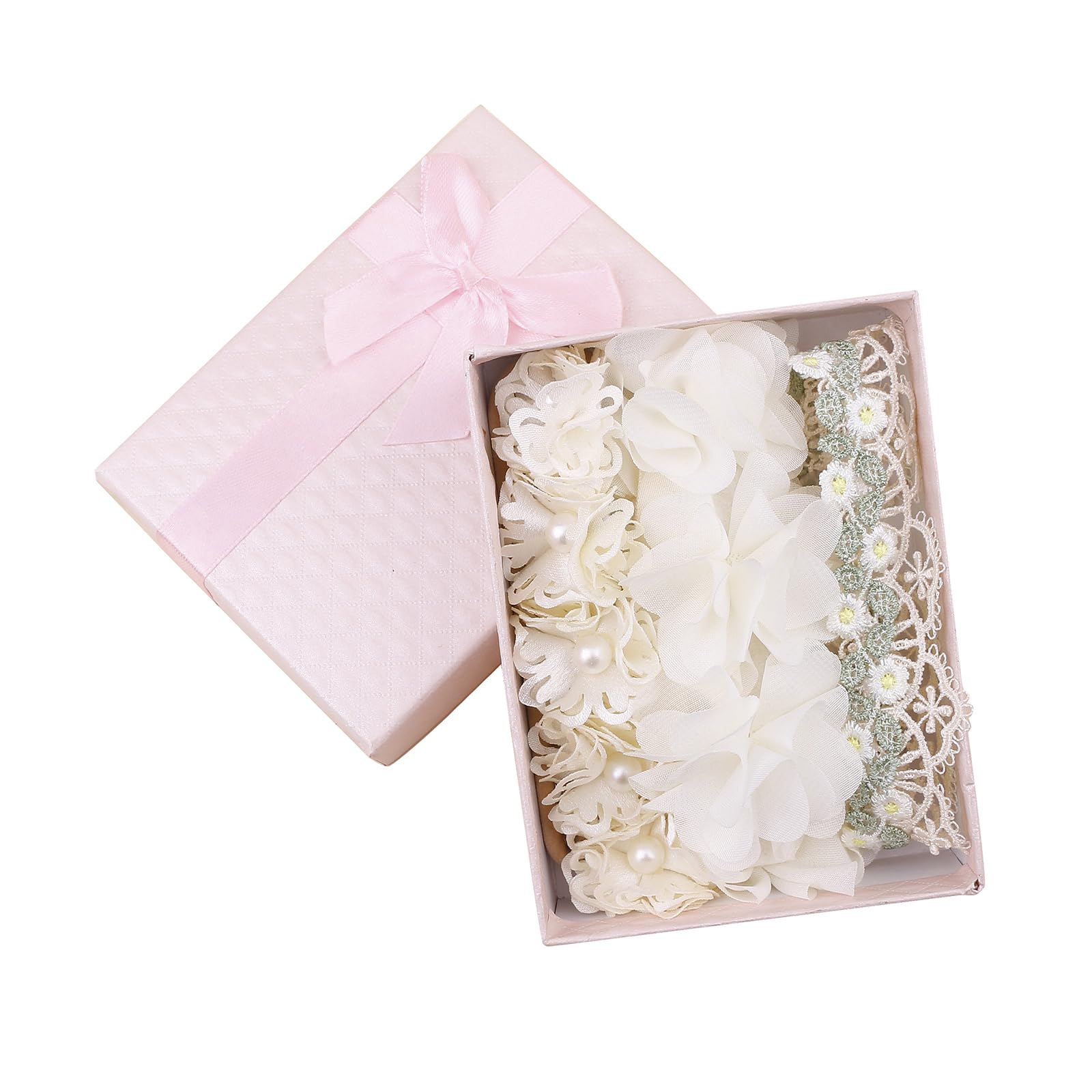 Cherrboll floral nylon headbands showing wide color range for outfits