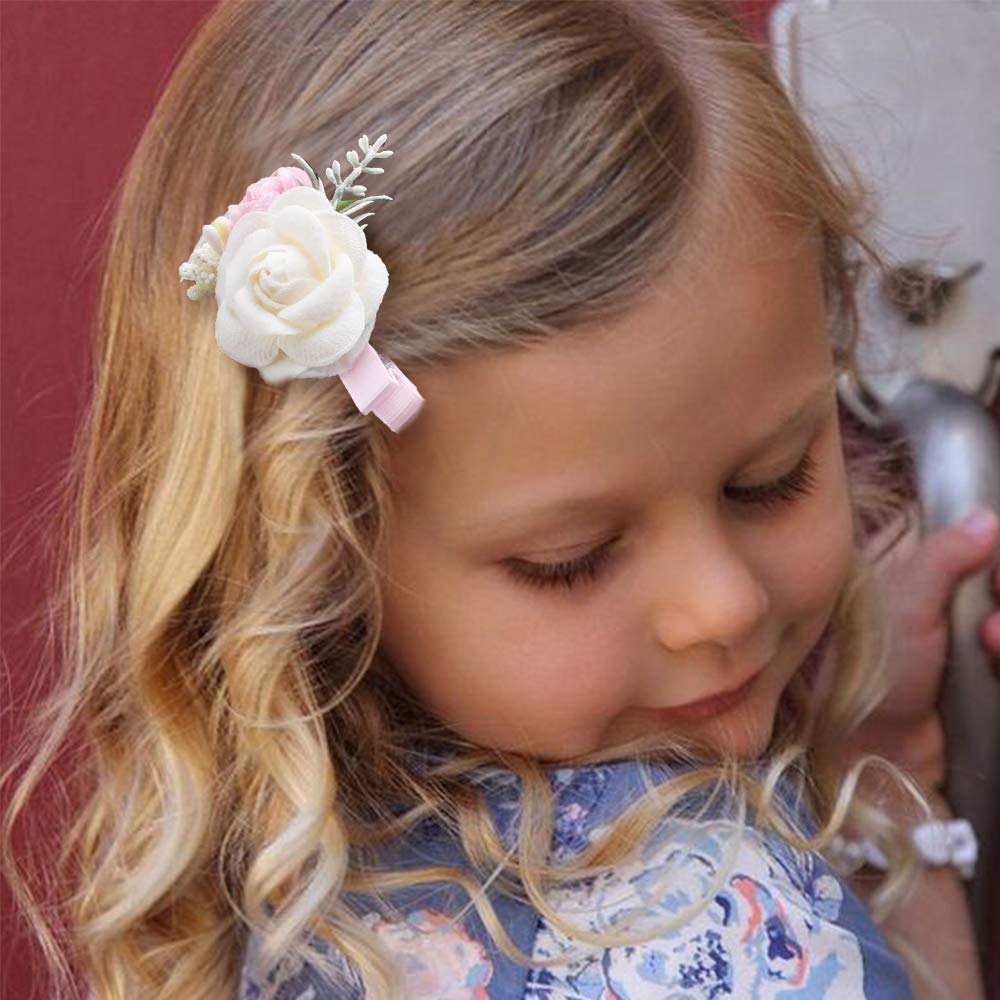 Cherrboll lavender bloom clip worn in hair for sweet photos
