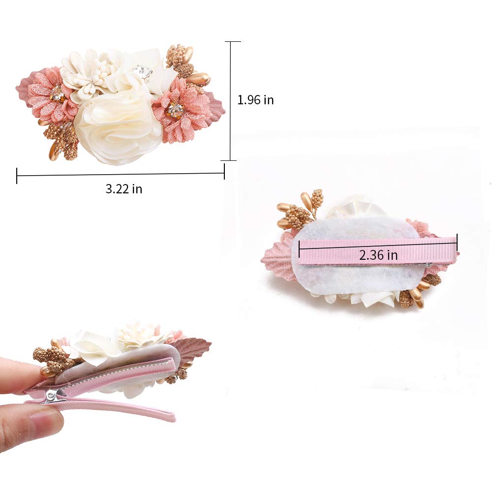 Ideal floral prop for newborn photography and family portraits.