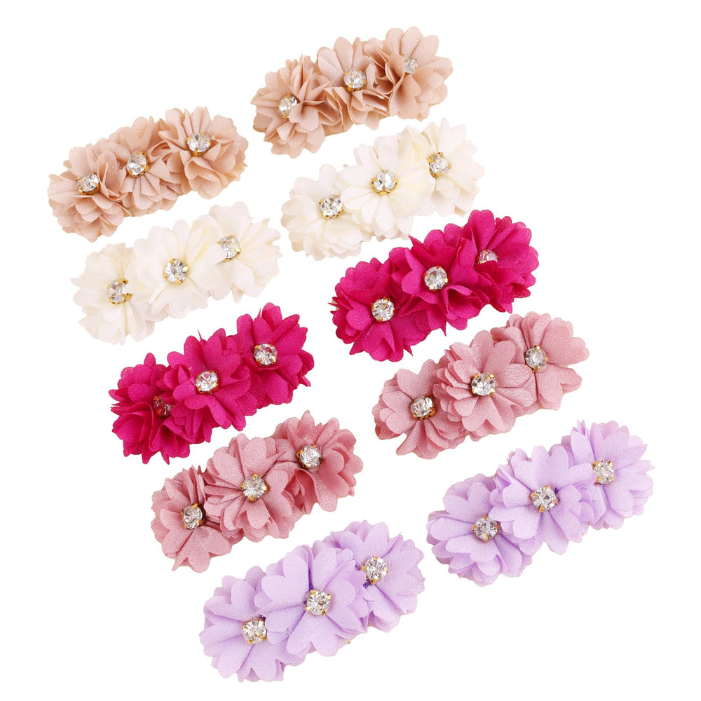 Cherrboll blue bell blossom clip perfect accessory for active toddlers.