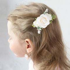 Cherrboll lavender flower clip, ideal for toddler styling.