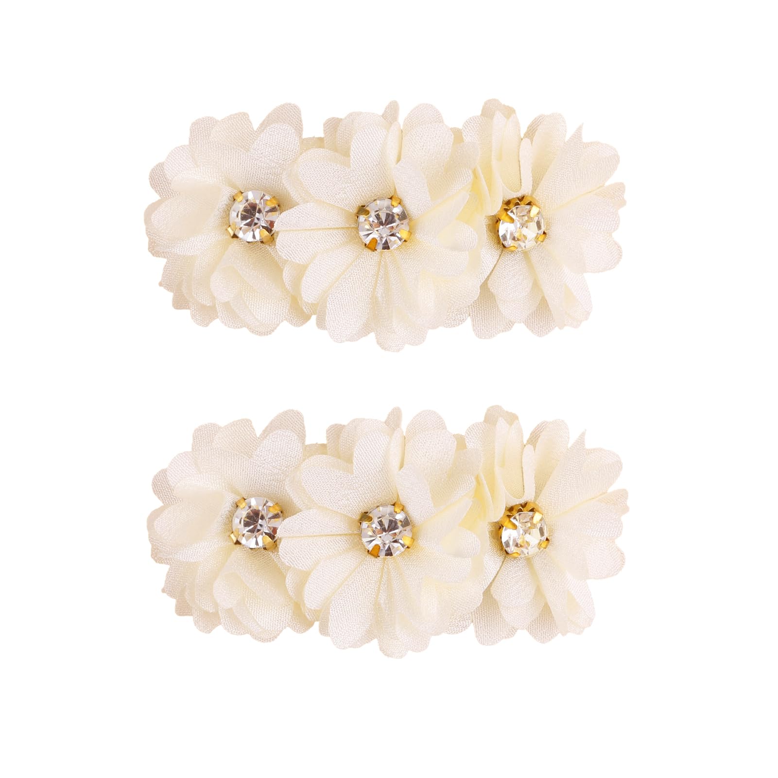 Cherrboll multicolor bouquet clip pairs with various outfits.