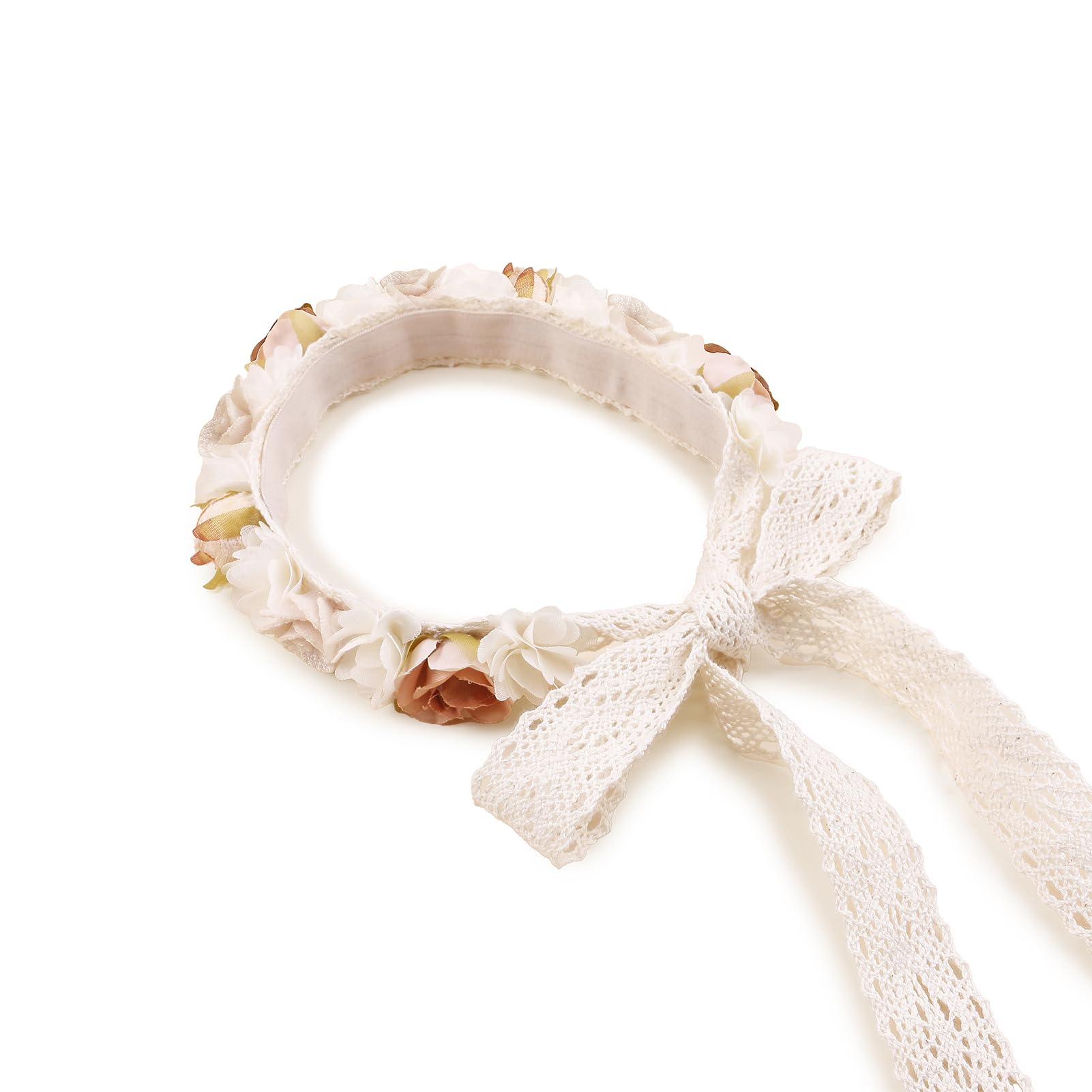 Cherrboll flower headband gift-ready; perfect baby shower present.