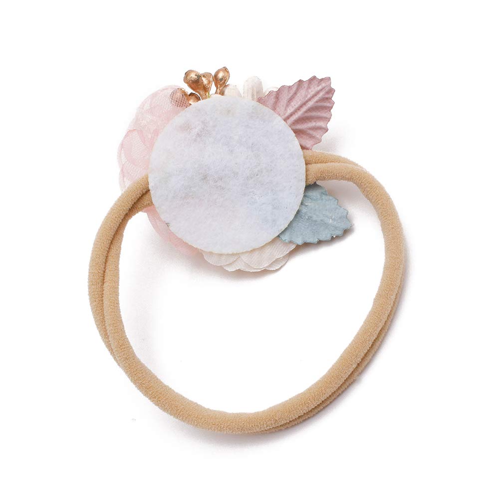 Cherrboll multicolor flower headband set for versatile styling.