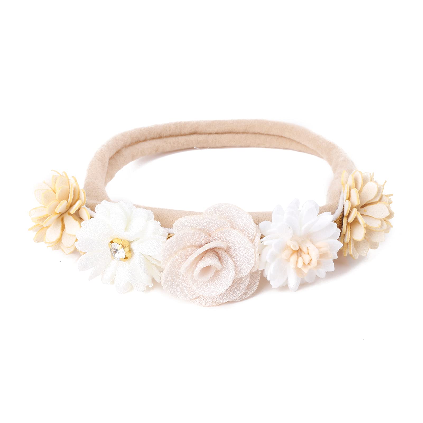 Cherrboll flower headbands complete outfits for birthday parties and outings.