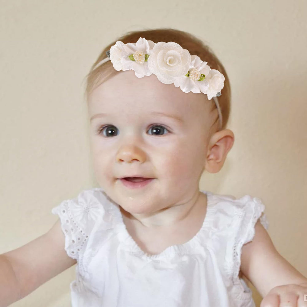 cherrboll flower headbands variety colors showcases versatile styling options.