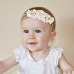cherrboll flower headbands variety colors showcases versatile styling options.