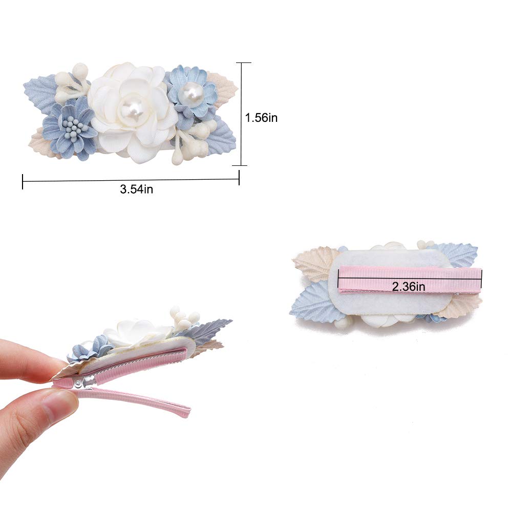 Cherrboll gift box with three matching flower clips for gifting.