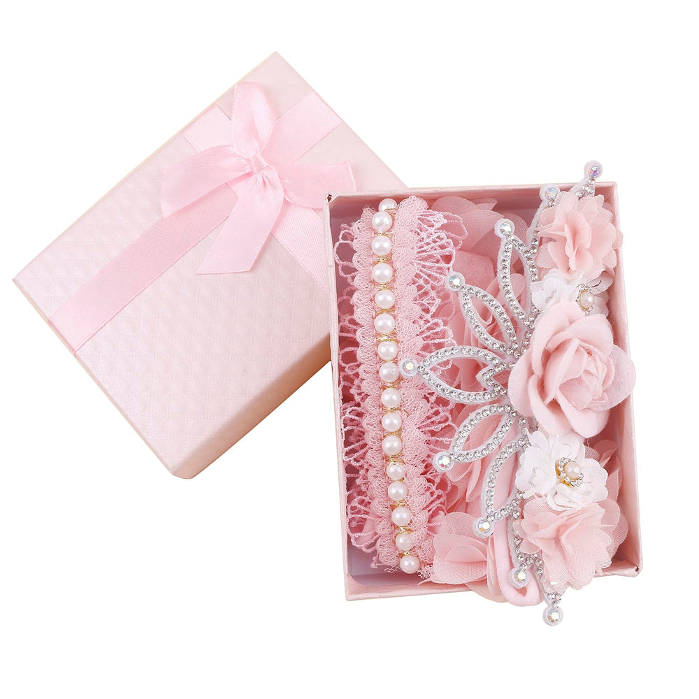 Cherrboll newborn headband with strong elasticity stays in place without marks