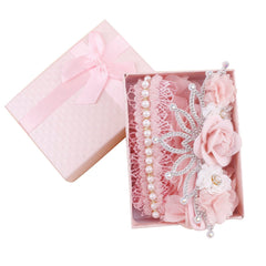 Cherrboll newborn headband with strong elasticity stays in place without marks