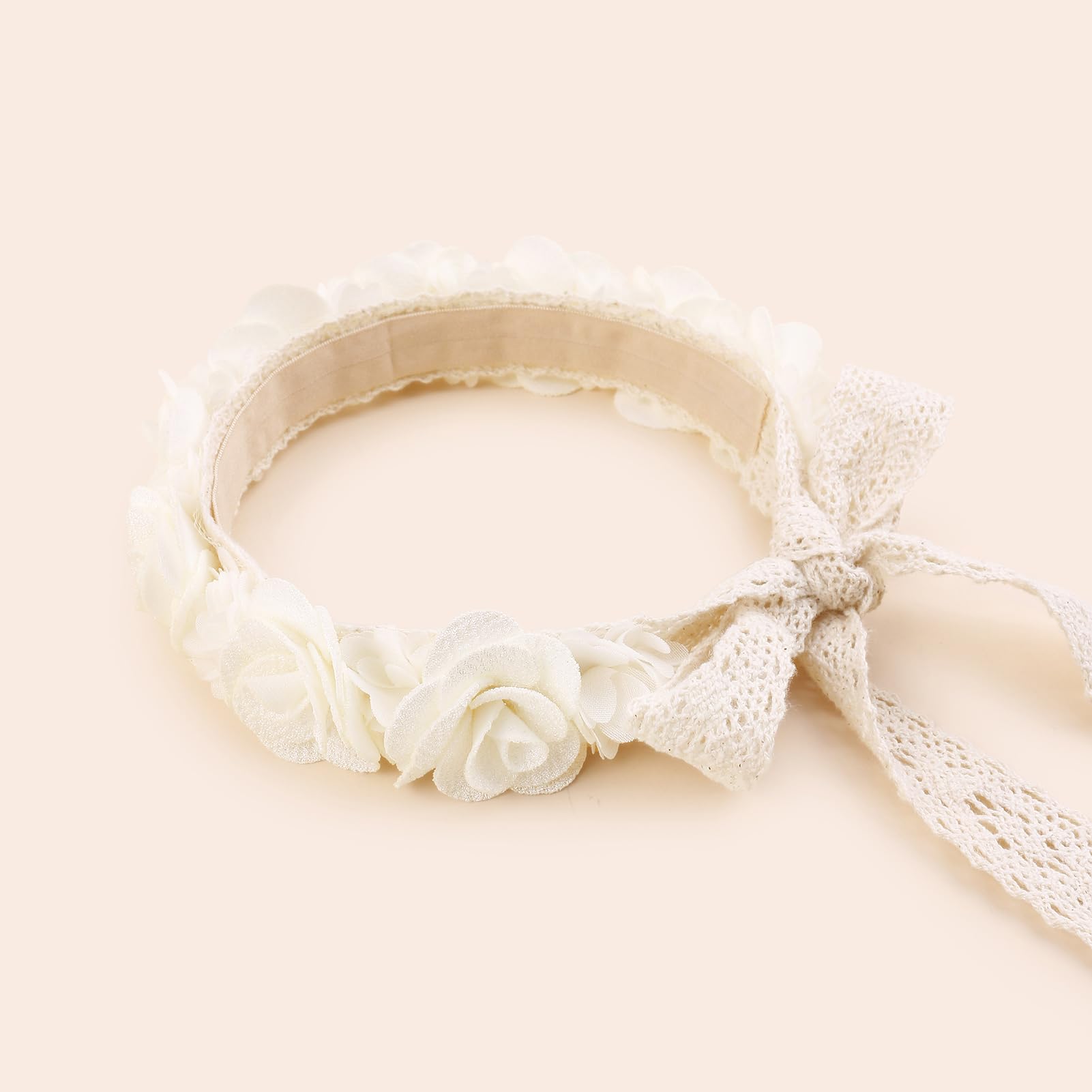 Cherrboll one-size-fits-all elastic headband grows with your child.