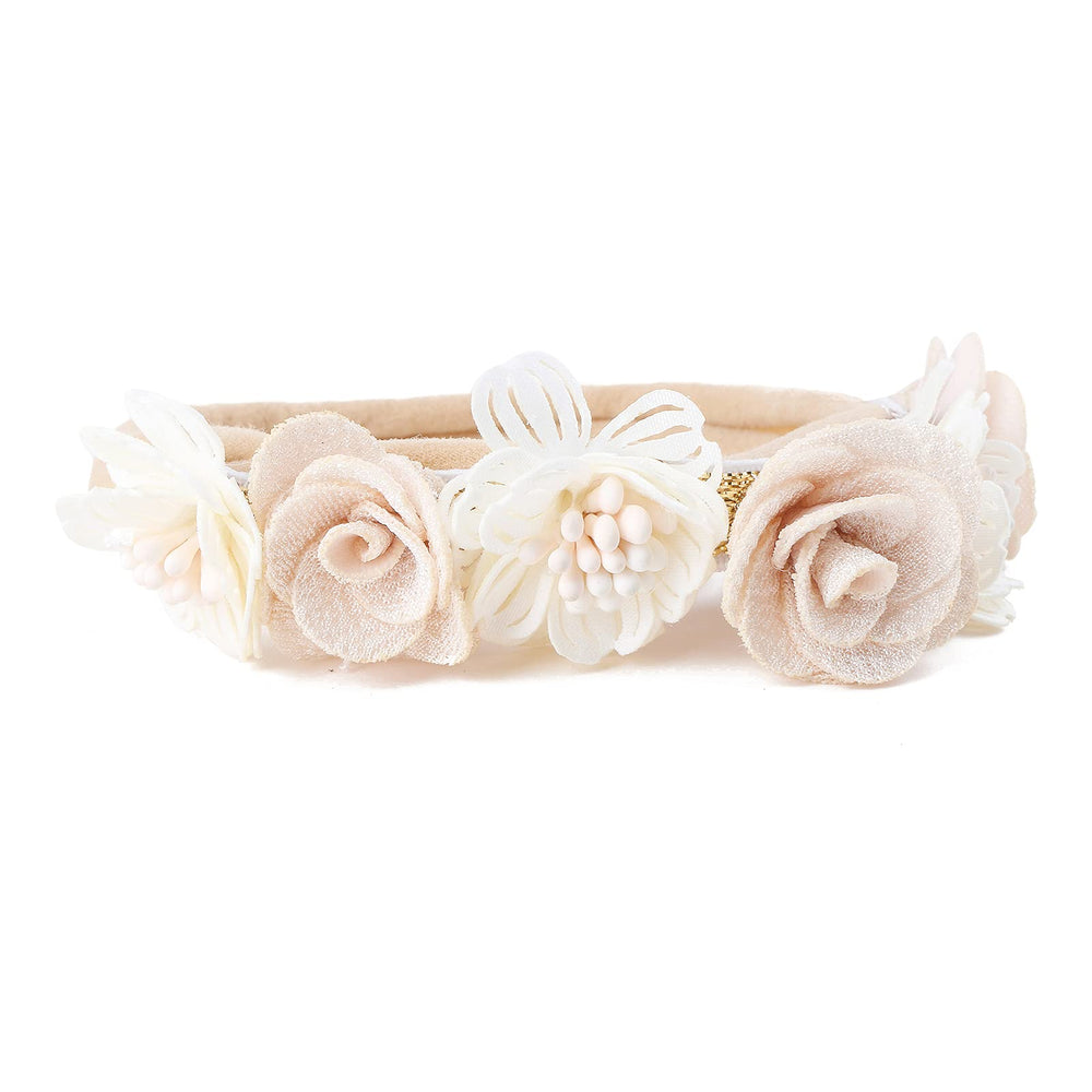 Cherrboll headbands used as photo prop for adorable family moments.