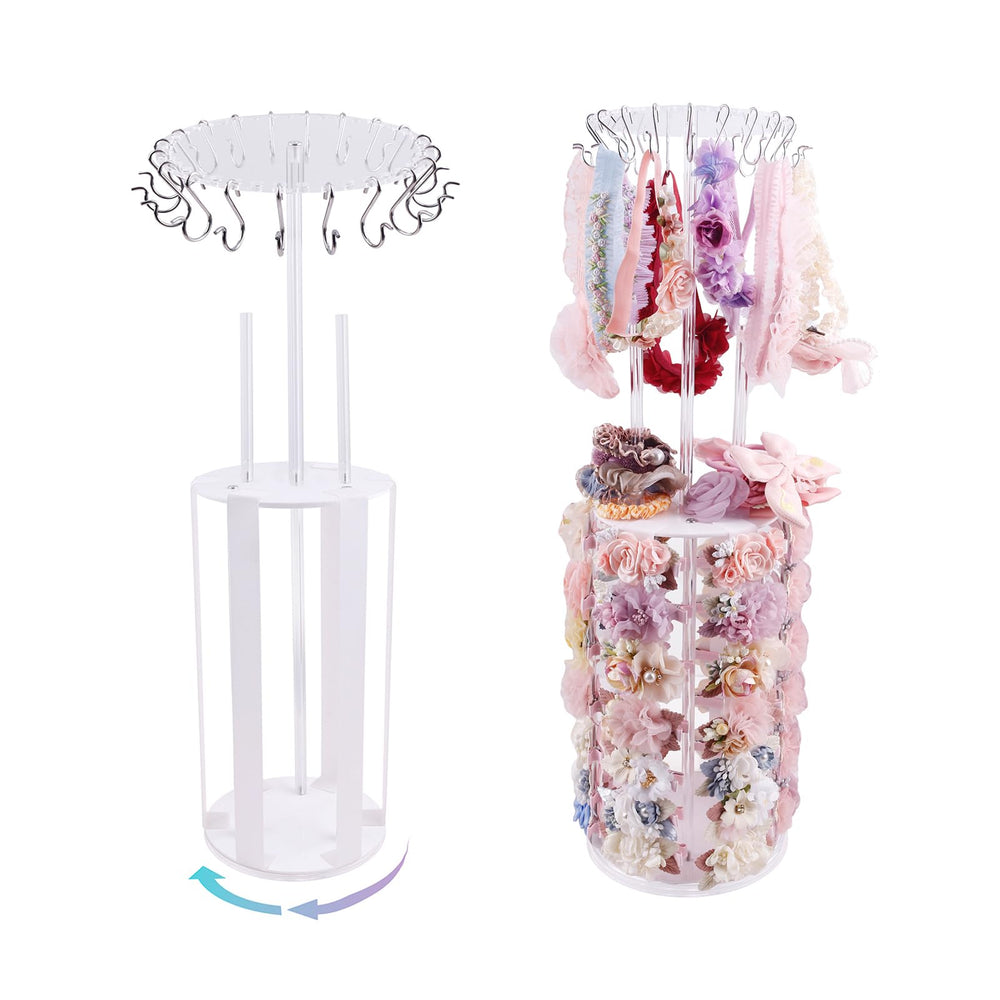 Cherrboll rotating base bow holder for easy styling