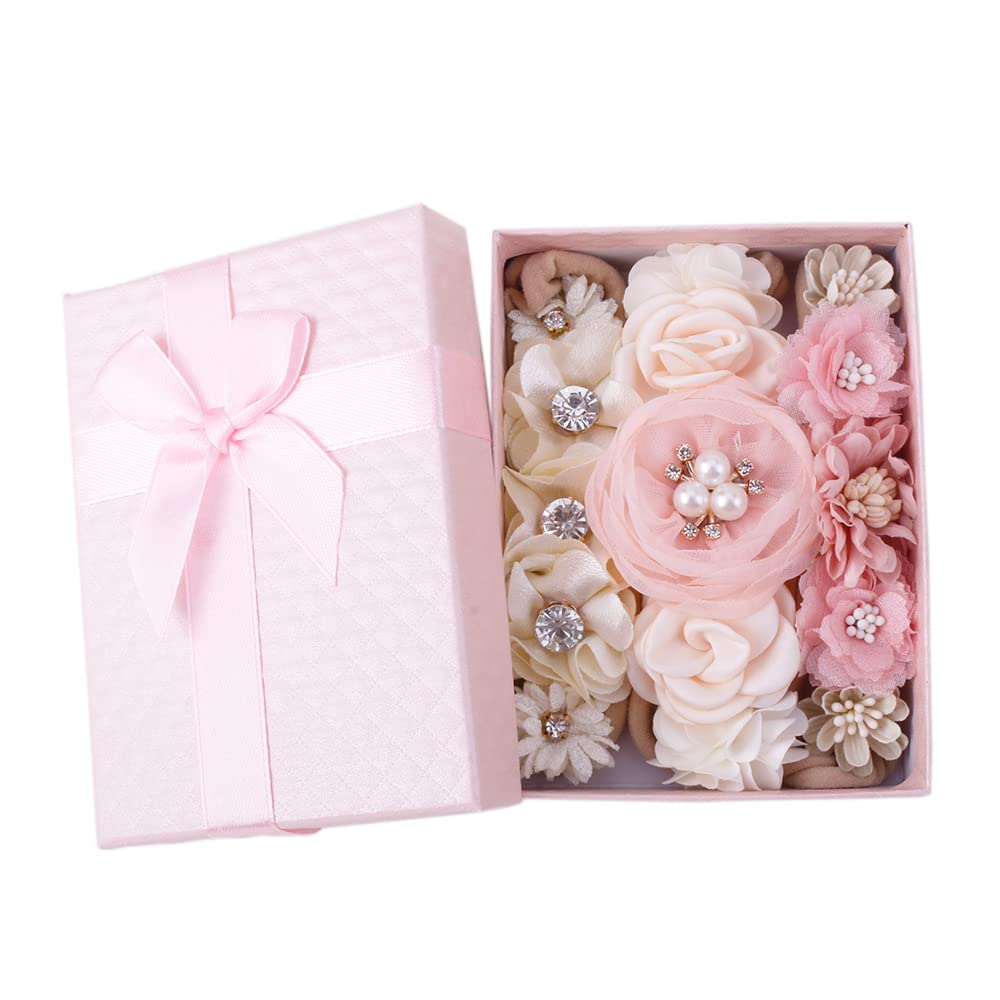 Cherrboll soft nylon headbands ensure comfortable daily wear for infants.