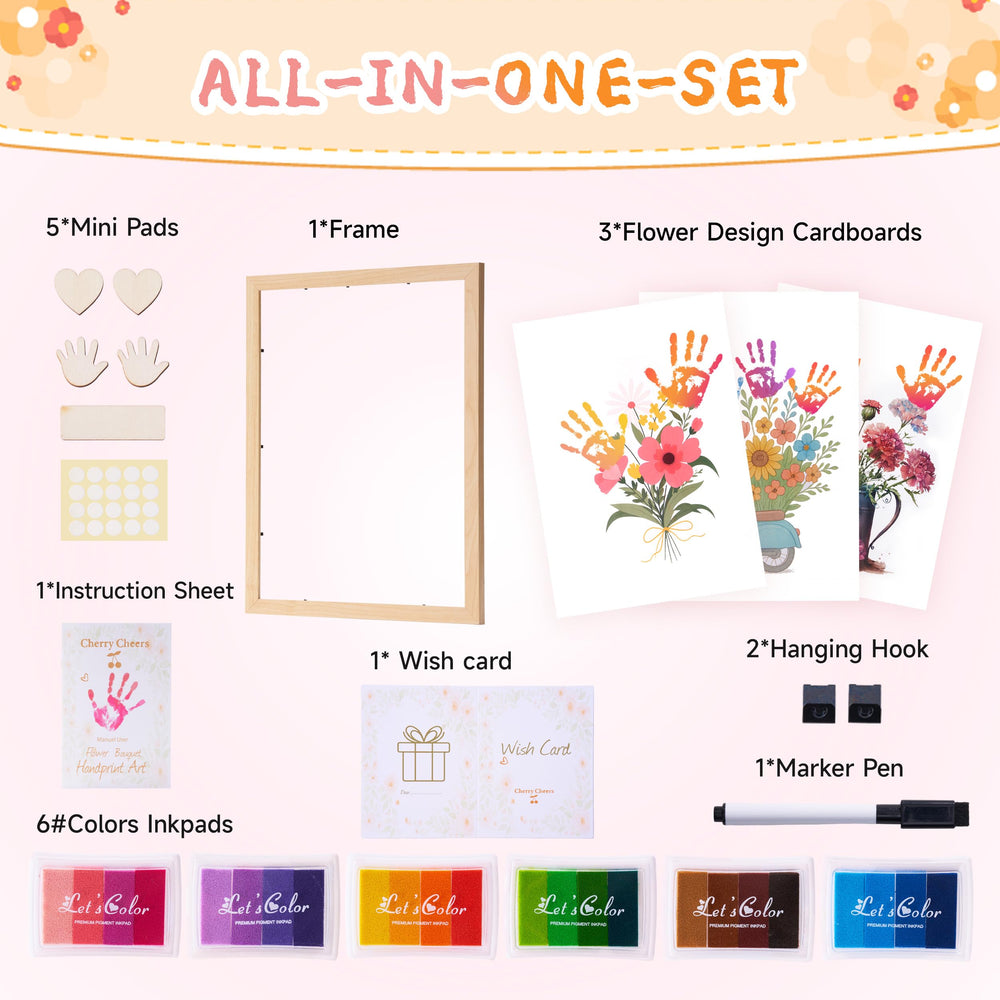 CHERRY CHEERS heart and name pads add meaningful personalization