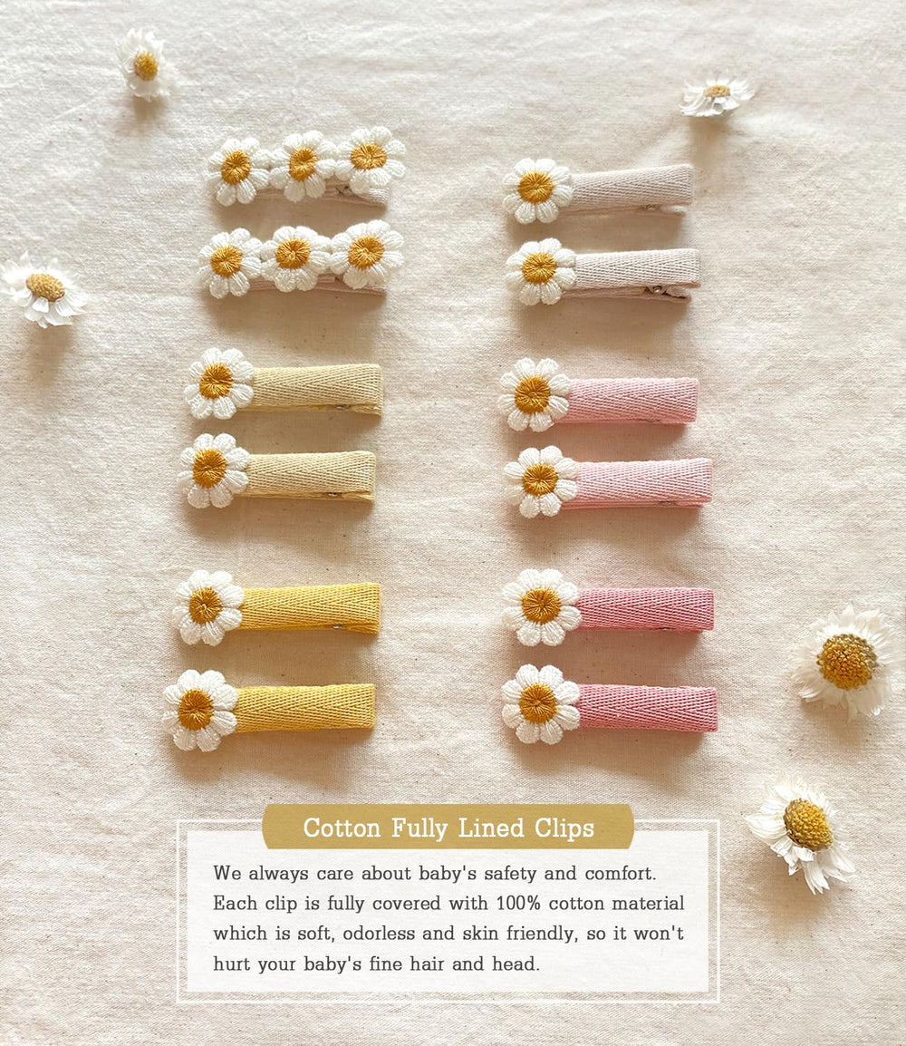 Cherssy daisy clip with dress complements everyday outfits
