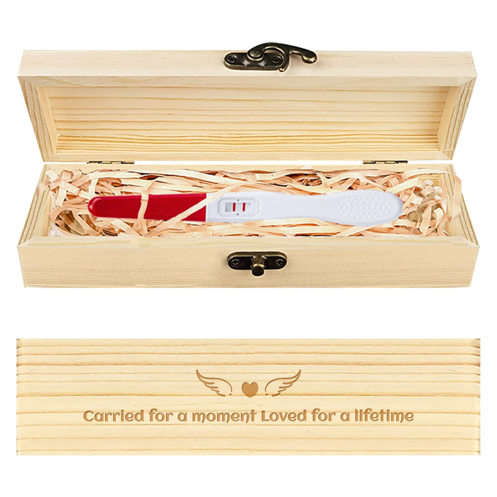 CHGCRAFT Wing and Heart Miscarriage Box engraving enhances treasured memories