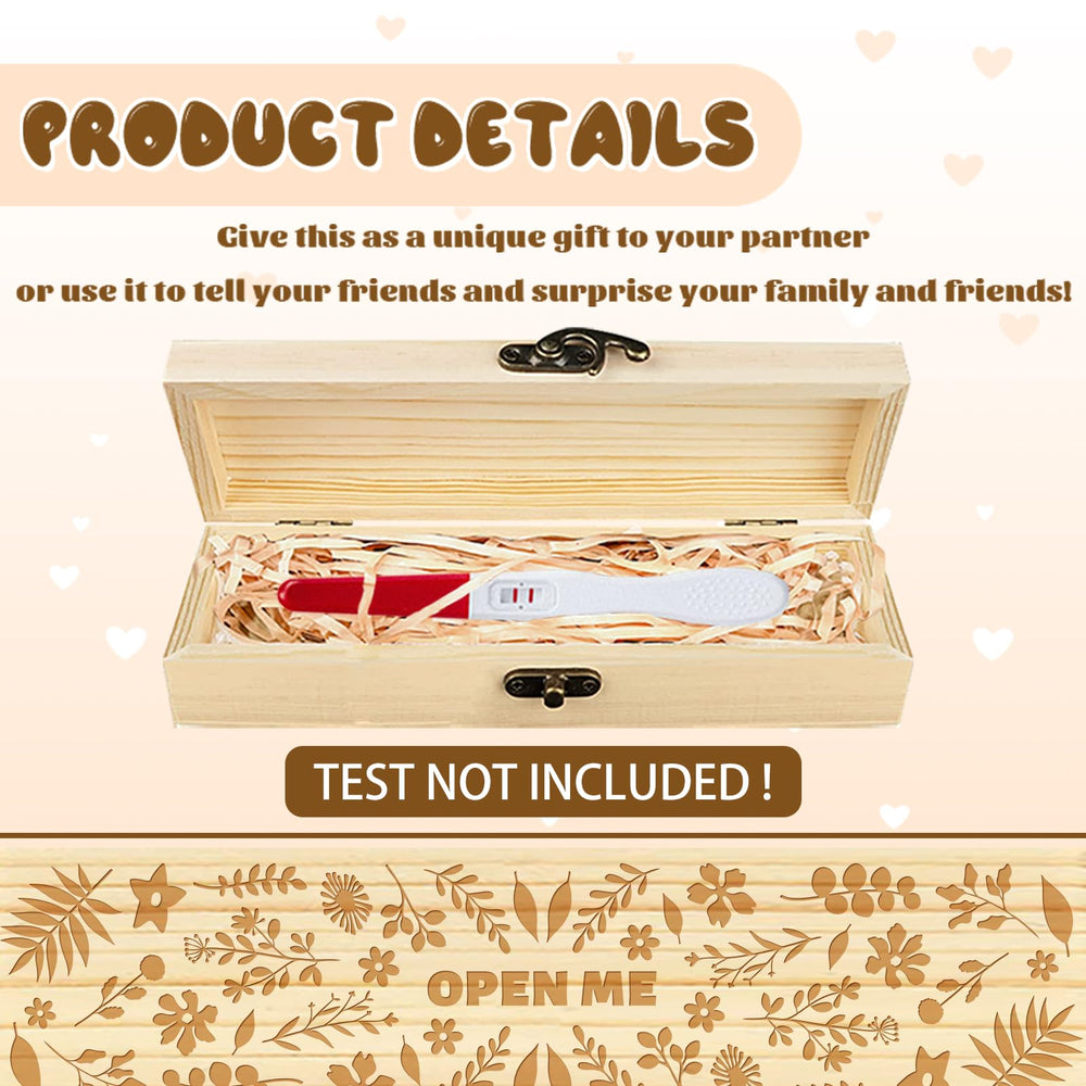 CHGCRAFT wooden gift box uses premium material for lasting keepsake quality.