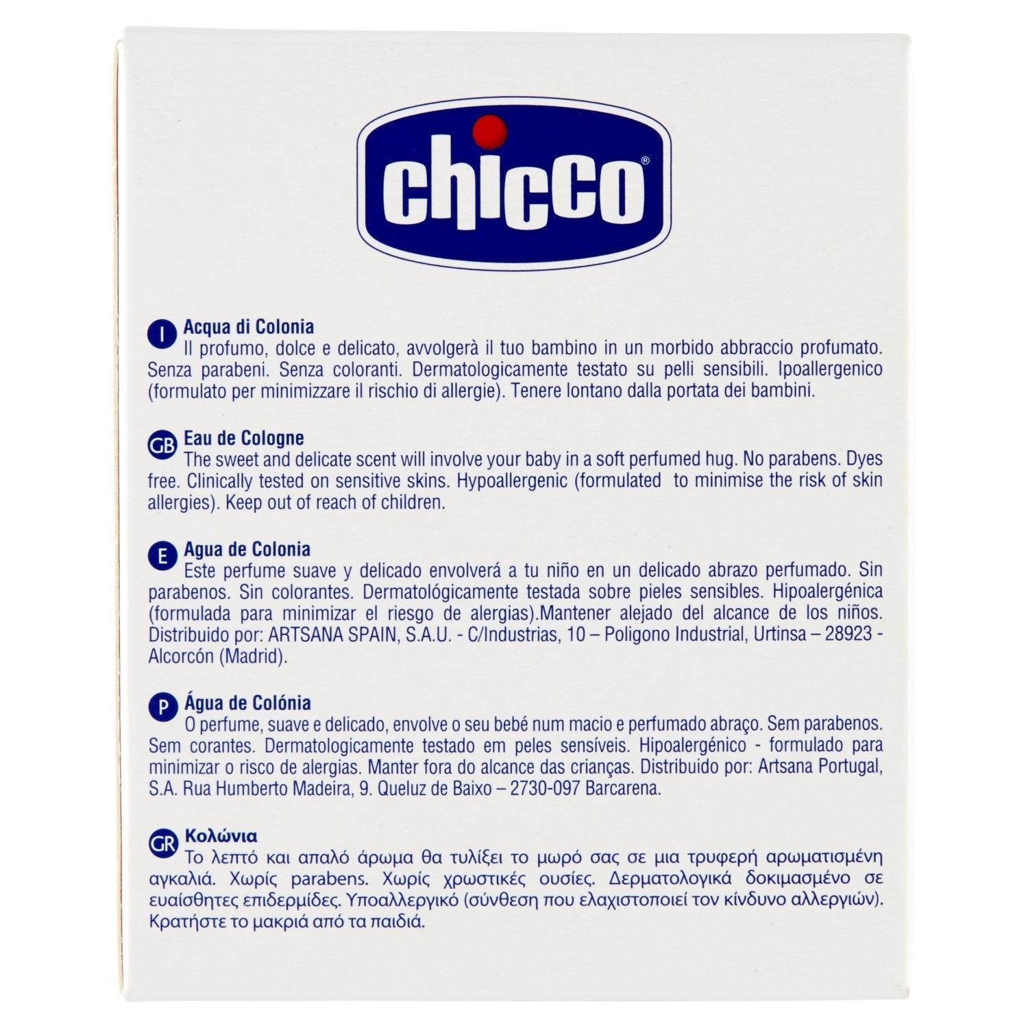 Chicco Baby Moments spray action, easy gentle application for quick refresh.