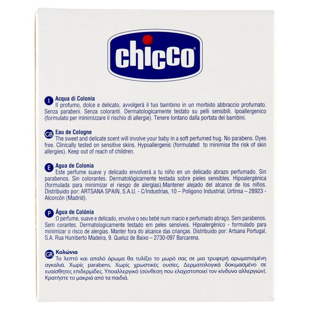 Chicco Baby Moments spray action, easy gentle application for quick refresh.
