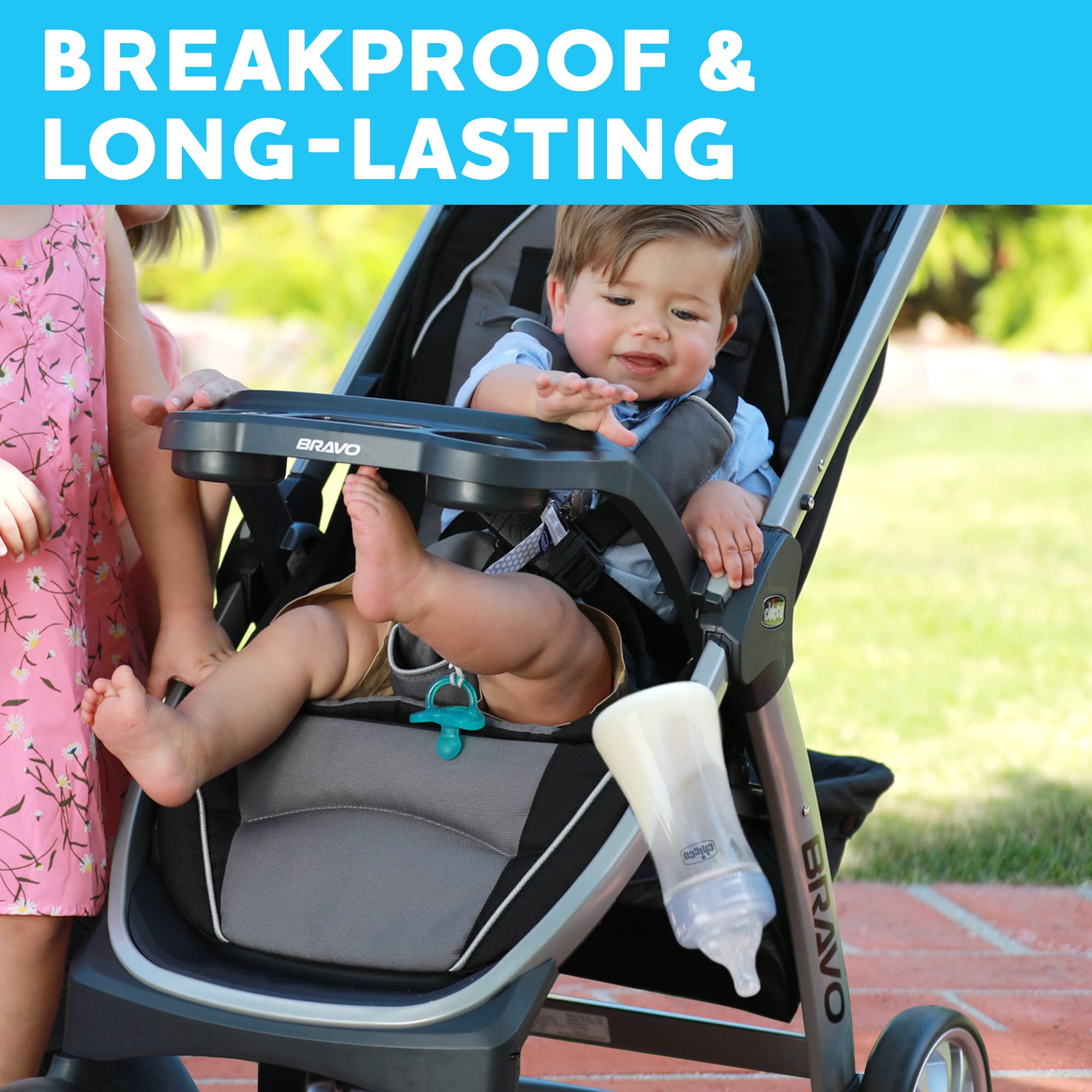 Chicco Duo slow-flow nipple stage 1 supports easy feeding.