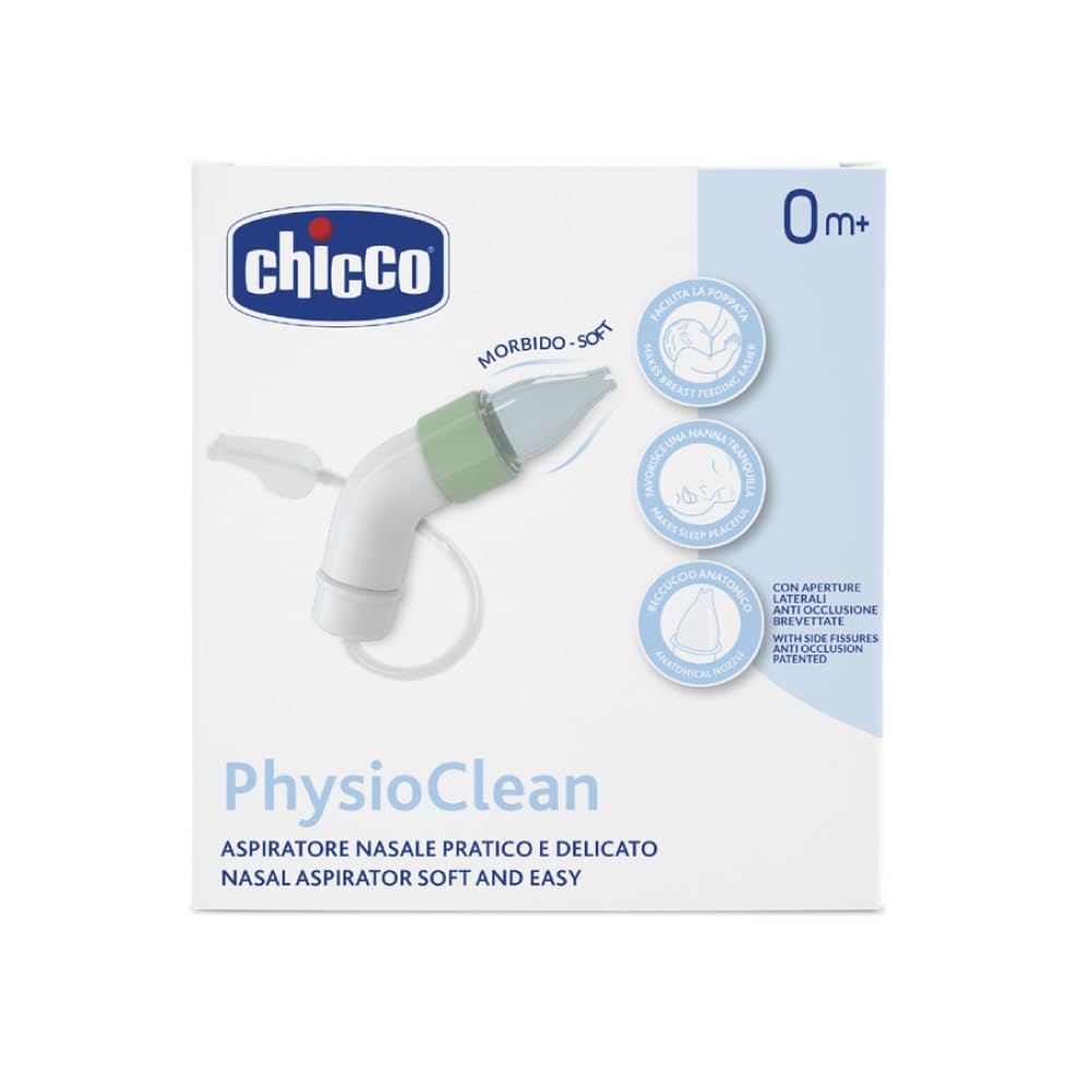 Chicco Phisio Clean silicone suction system for smooth operation
