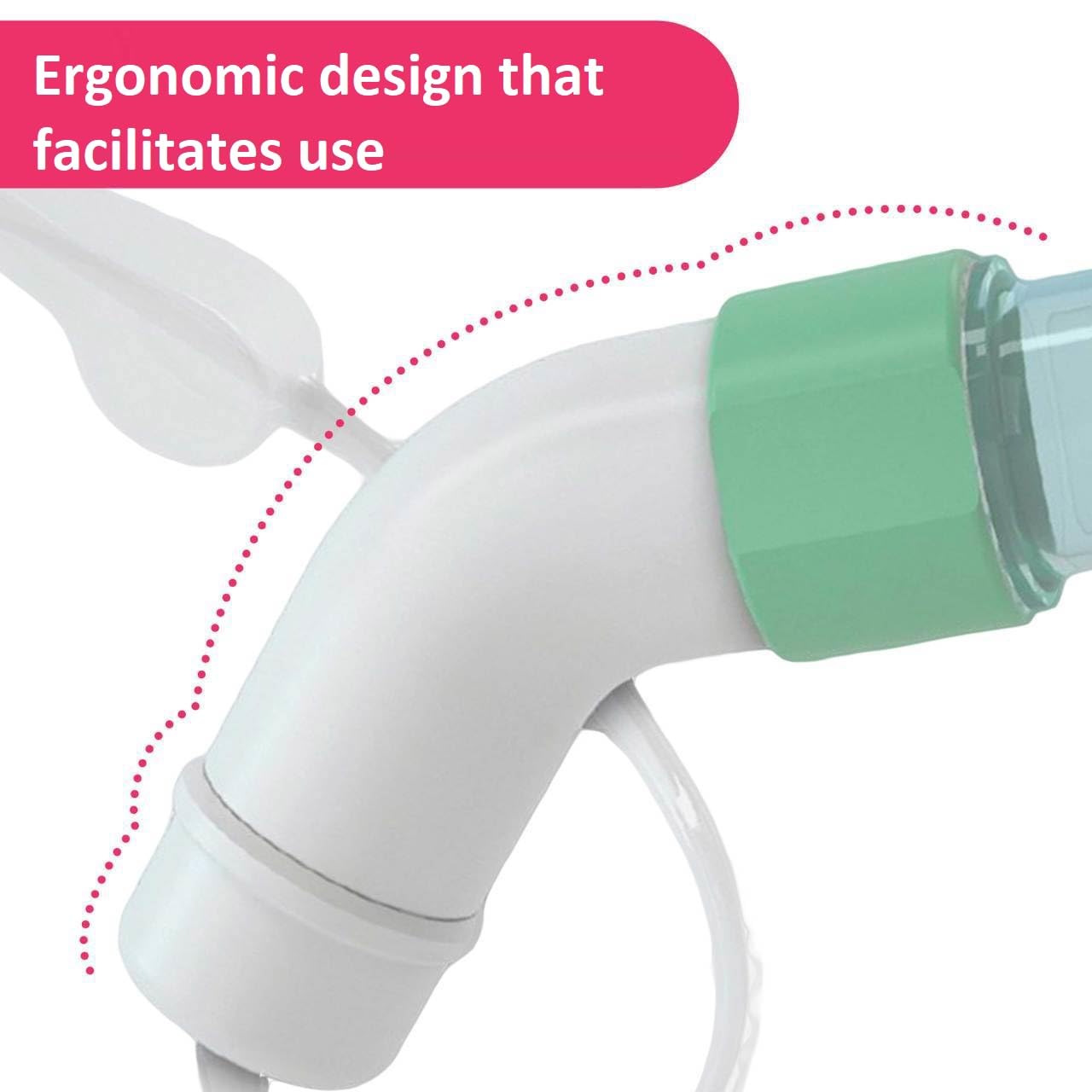 Chicco Phisio Clean visible reservoir for quick checks