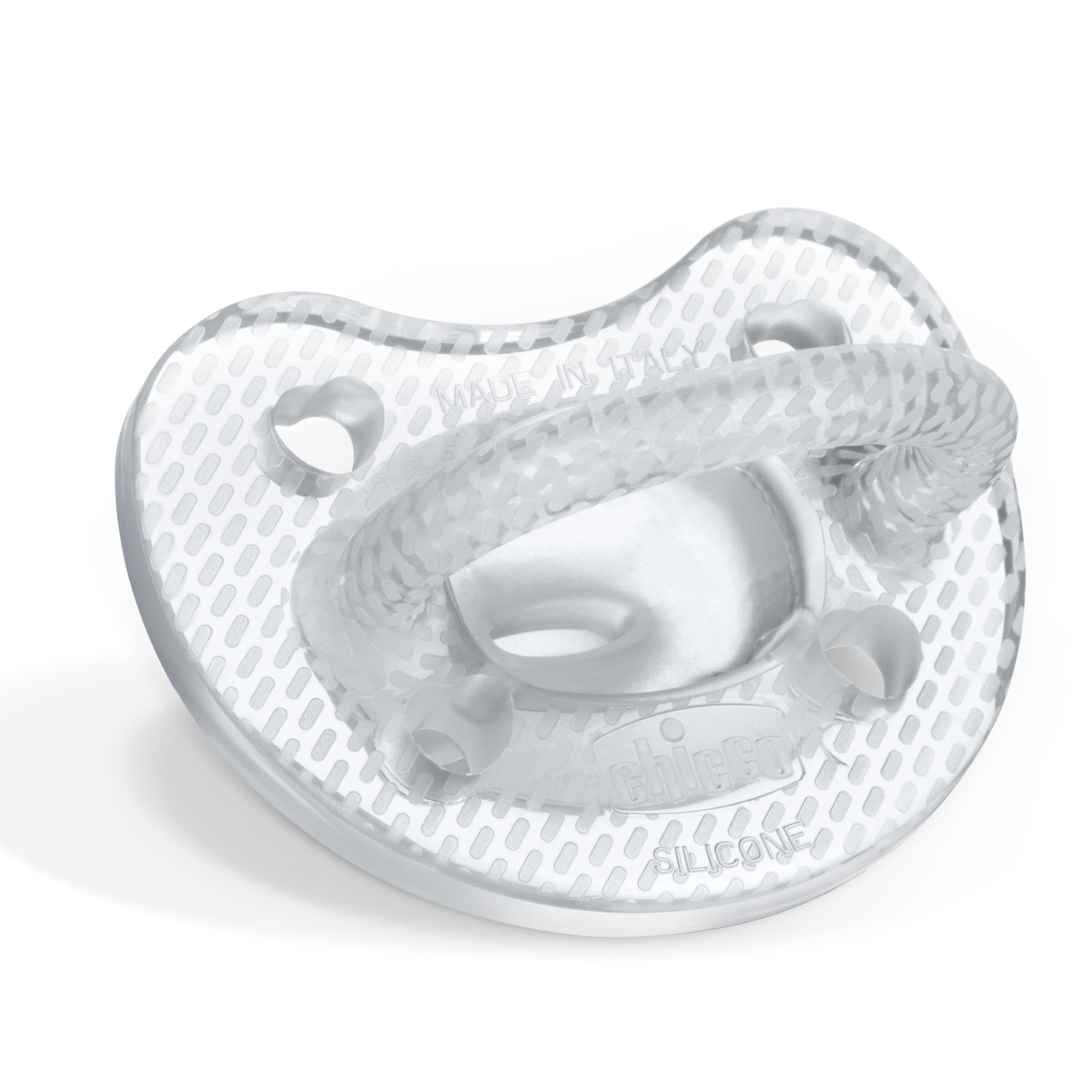 Chicco PhysioForma Luxe teething shield soothing gums during use