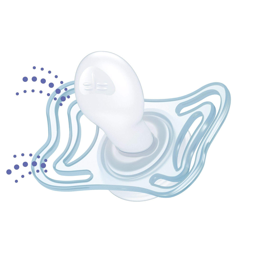 Chicco PhysioForma orthodontic nipple design supports growing palate