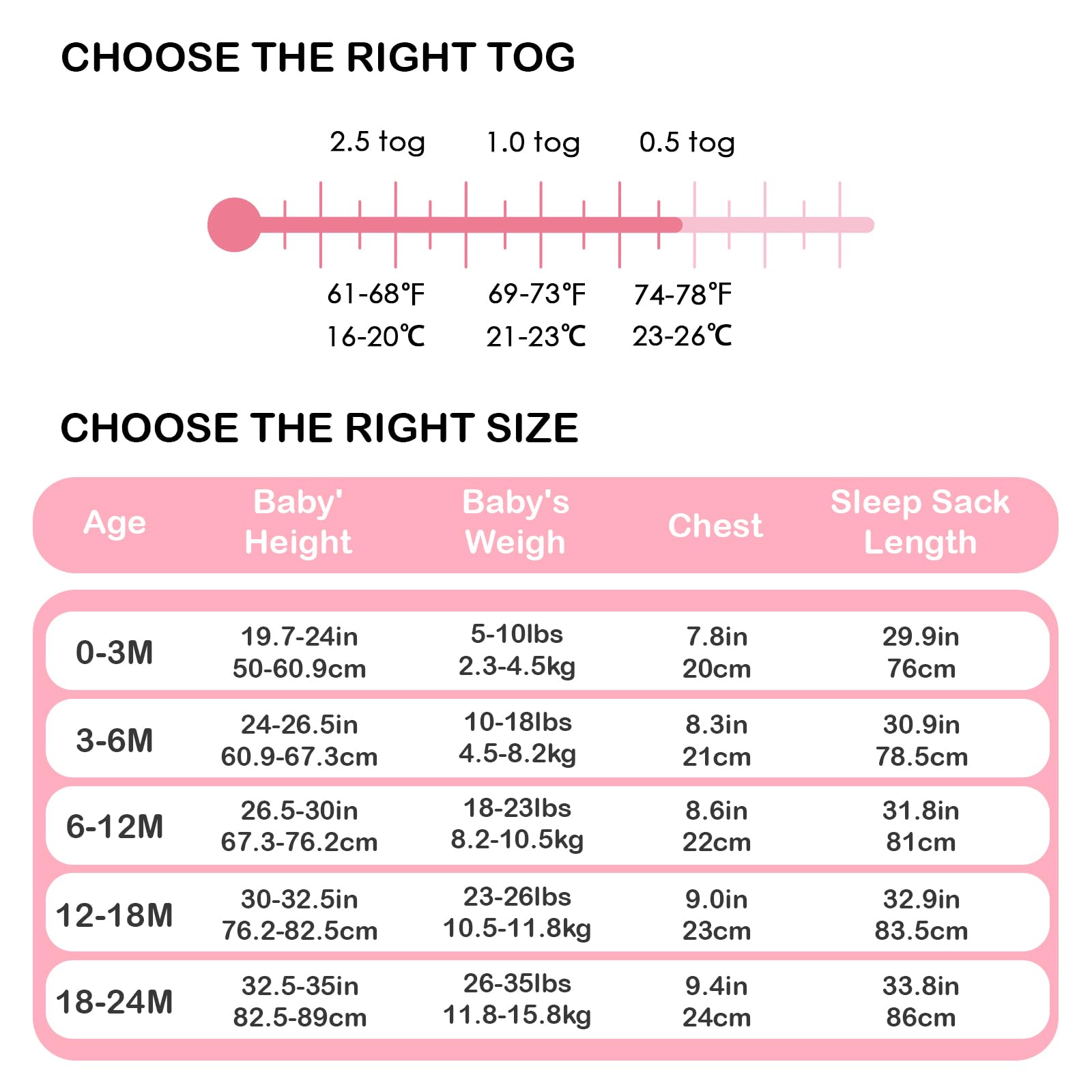 Chichoo rayon sleep sack machine-washable convenience for quick night changes