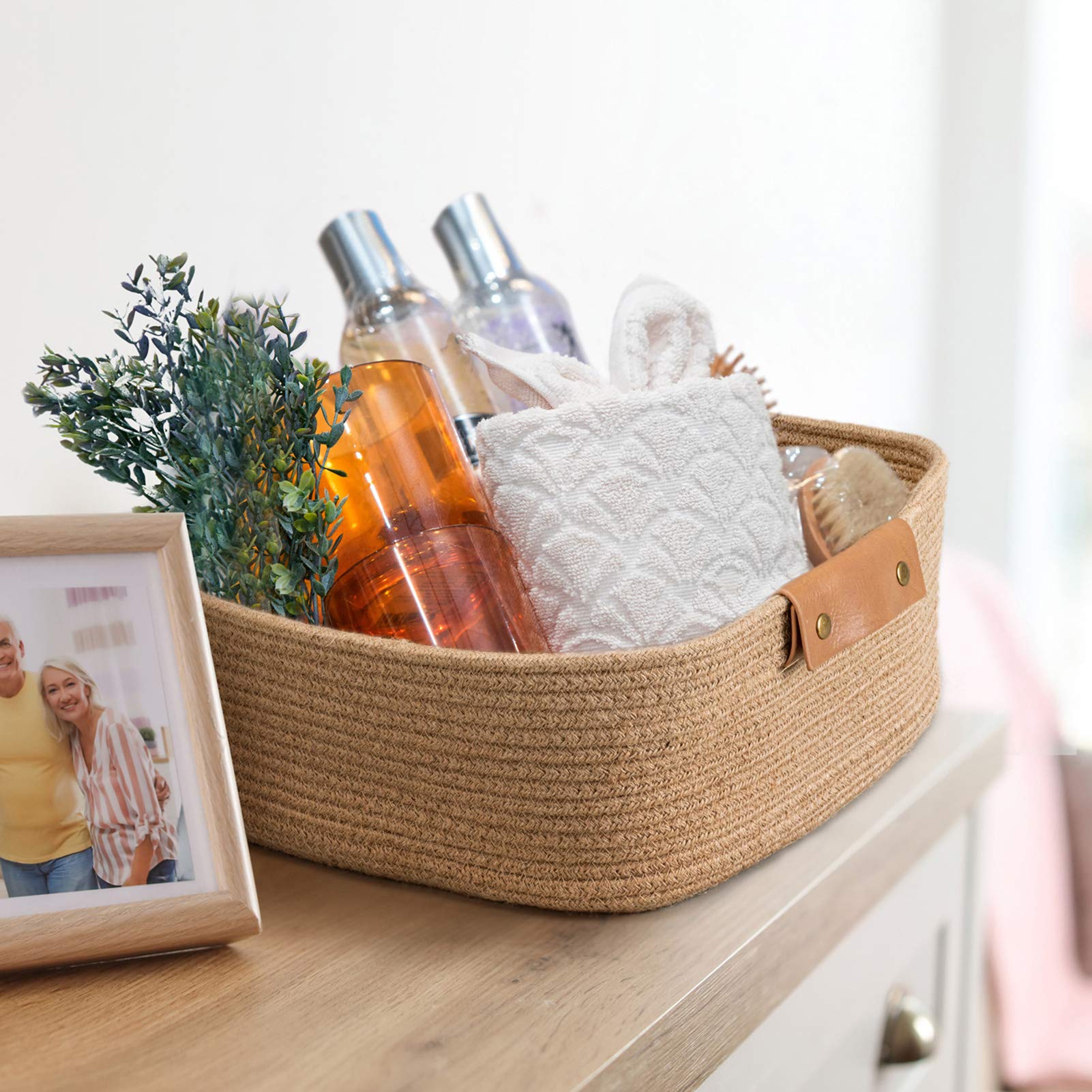 CHICVITA decorative storage for toys towels or crafts