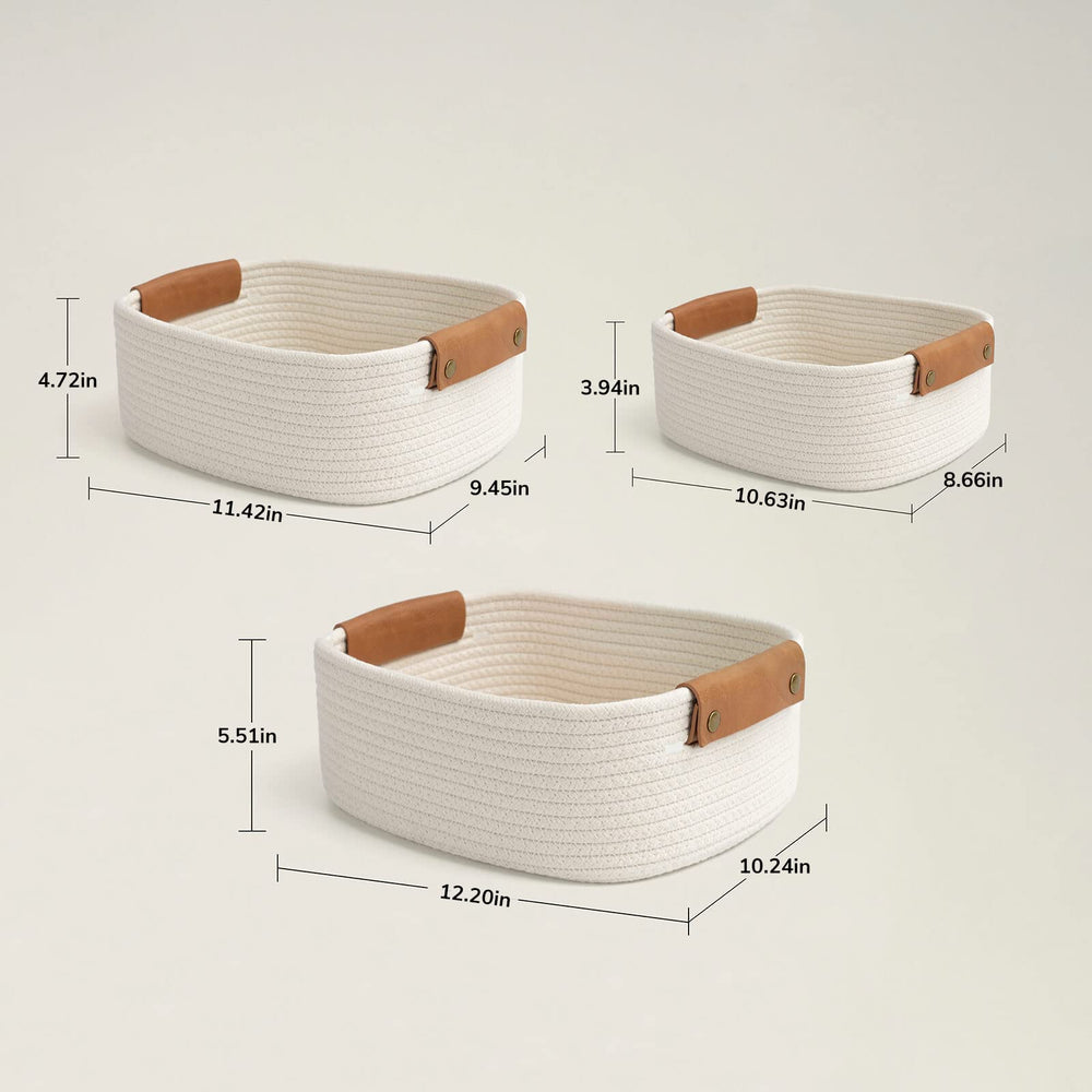 CHICVITA book and magazine storage basket in nursery for tidy shelves.