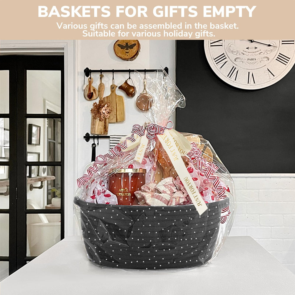 CHICVITA rope basket for sturdy, durable home organization