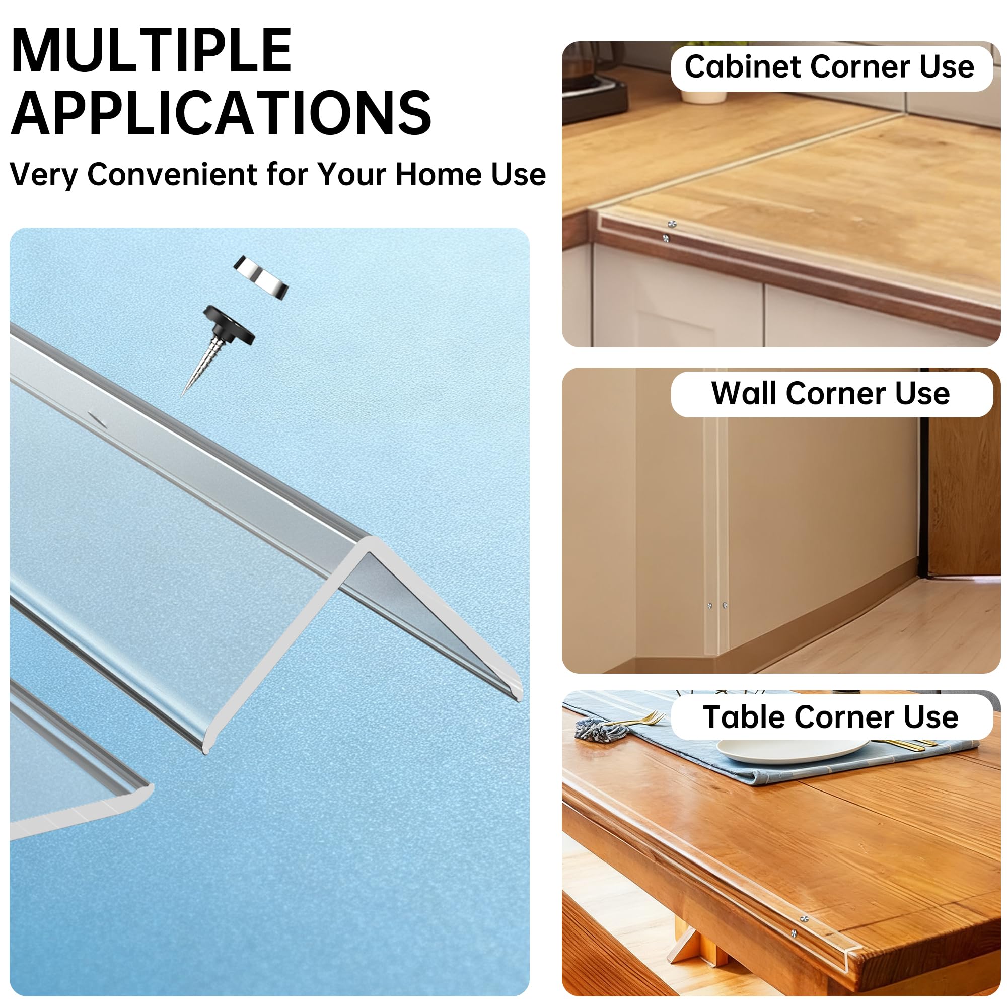 CHIDU Corner Guard with durable, waterproof surface suitable for various rooms