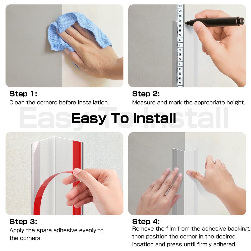 CHIDU easy-clean surface stays clear with a damp wipe.
