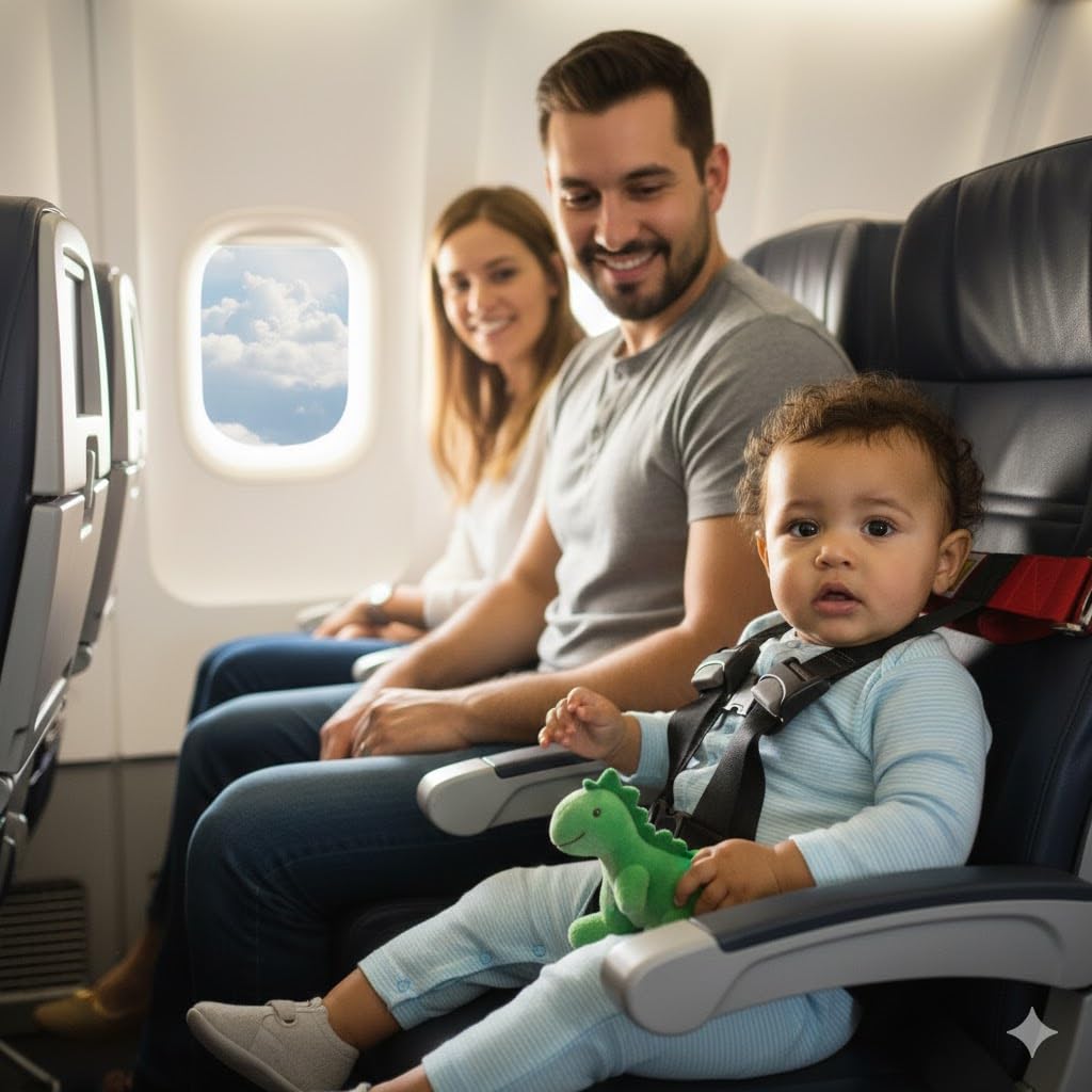 Child Airplane Travel Harness compatibility with various seat types simplifies family travel.