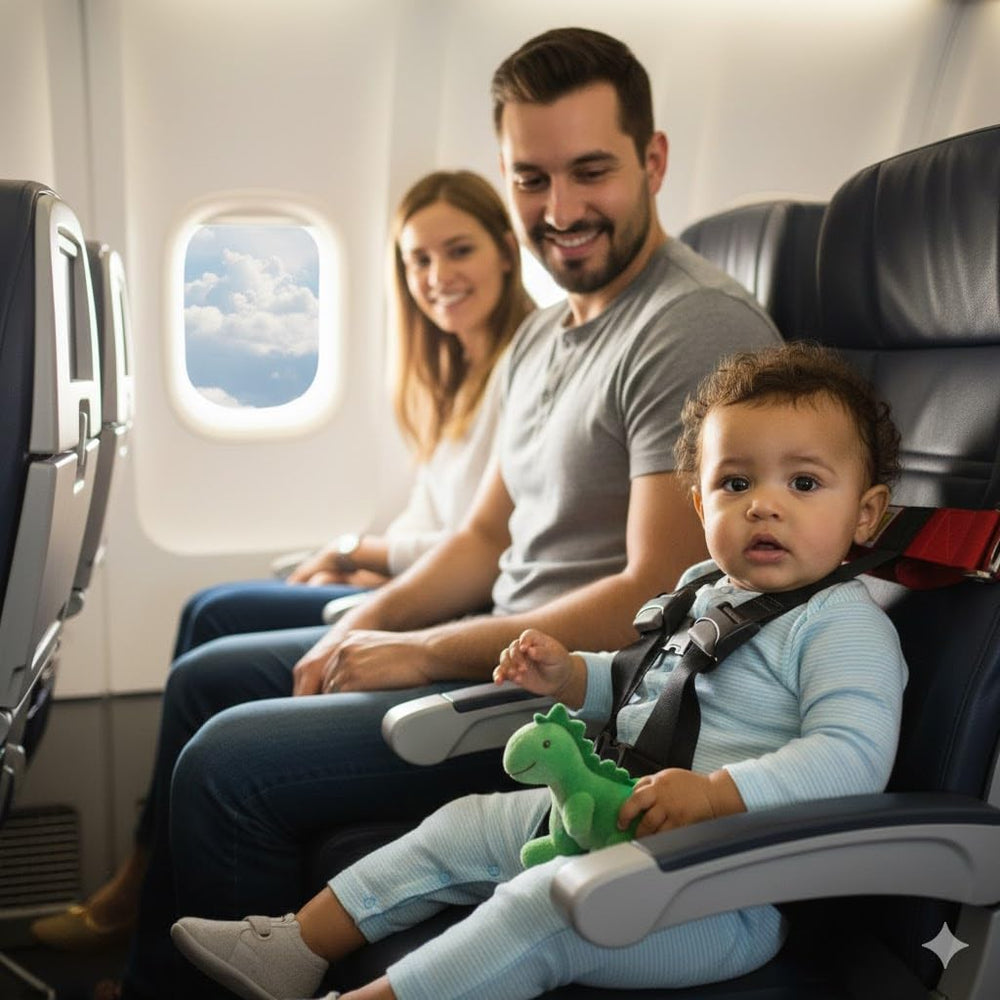 Child Airplane Travel Harness compatibility with various seat types simplifies family travel.