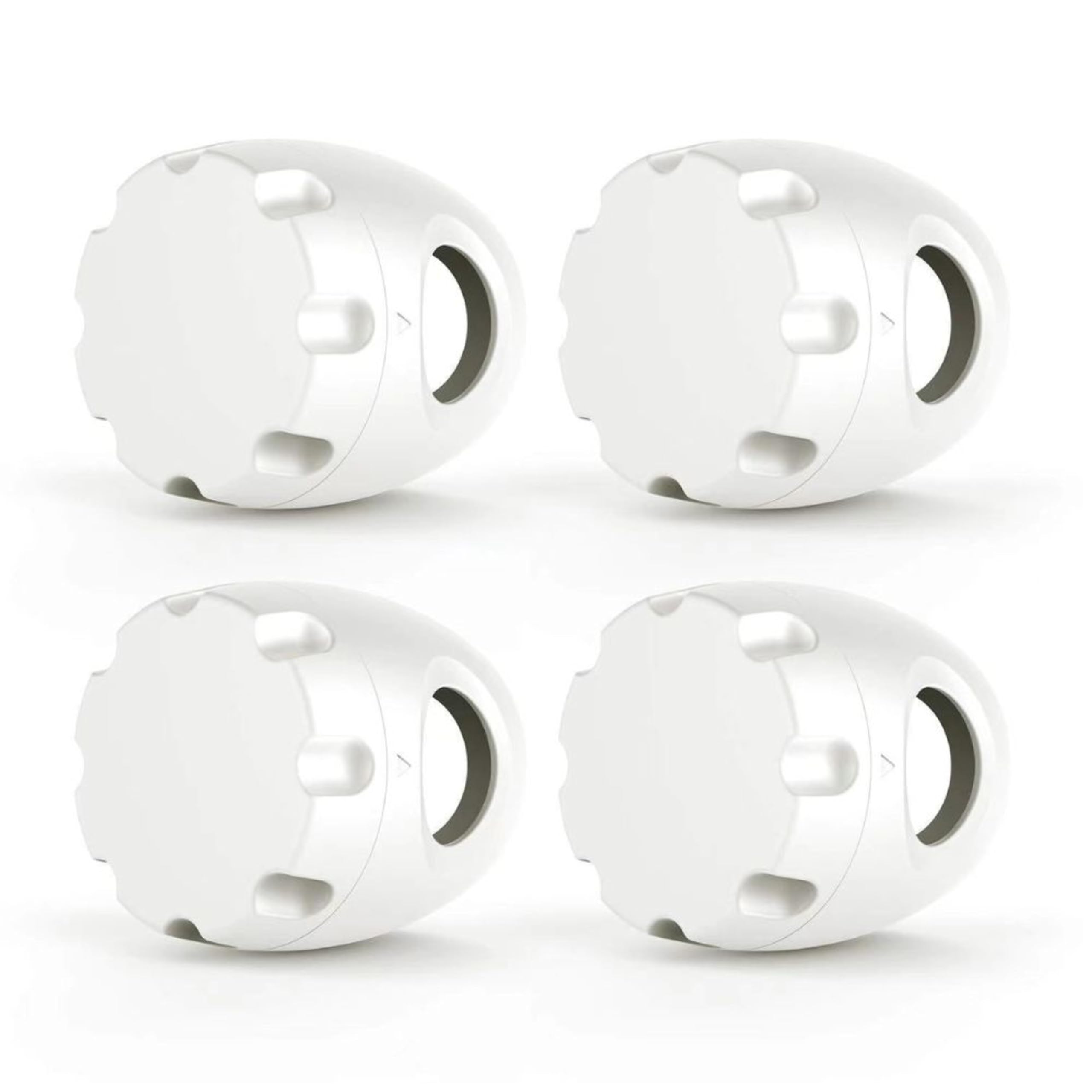 Child Proof Door Knob Covers reusable design allows easy transfer to other doors.