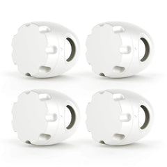 Child Proof Door Knob Covers reusable design allows easy transfer to other doors.