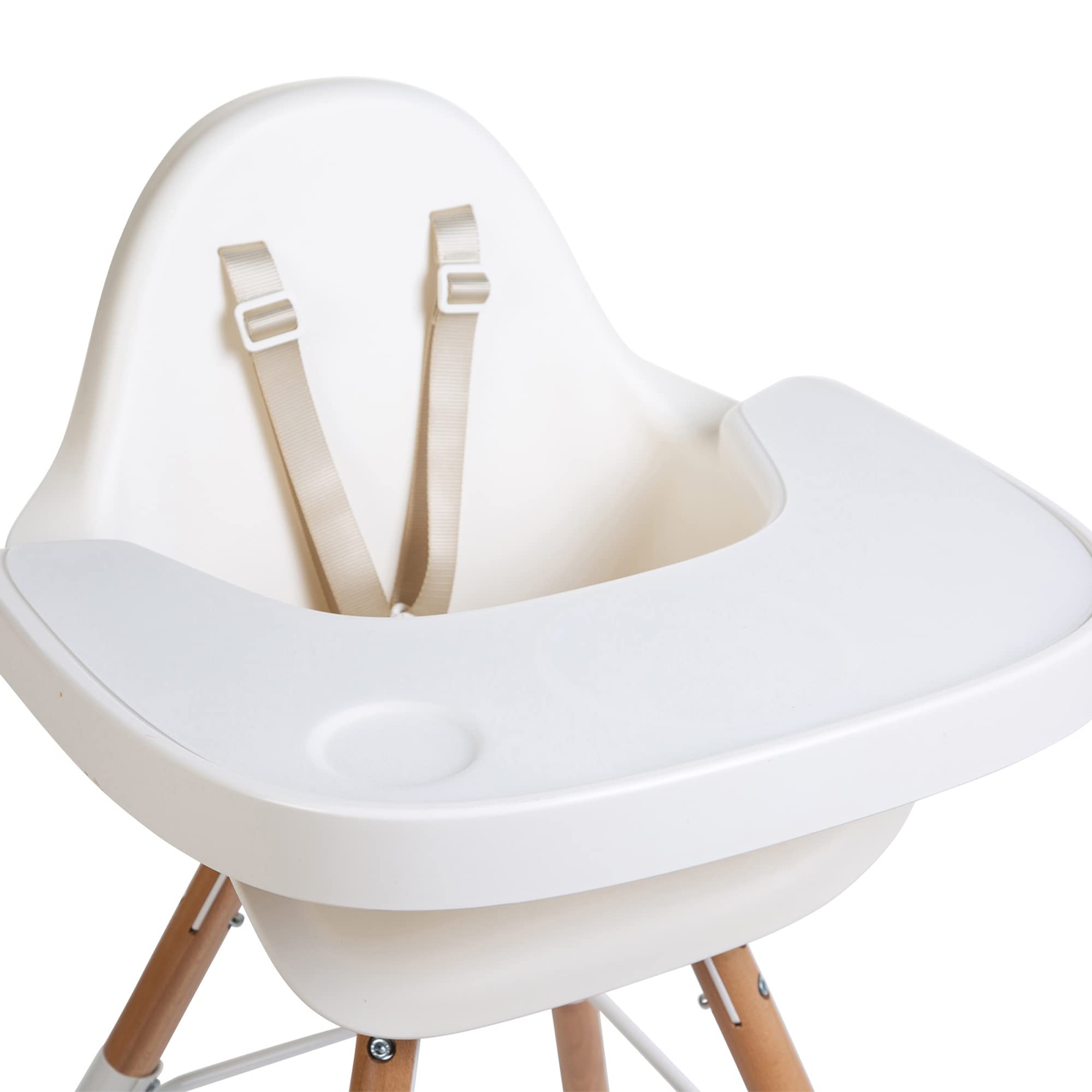 Childhome Evolu One adjustable heights for table and counter levels.