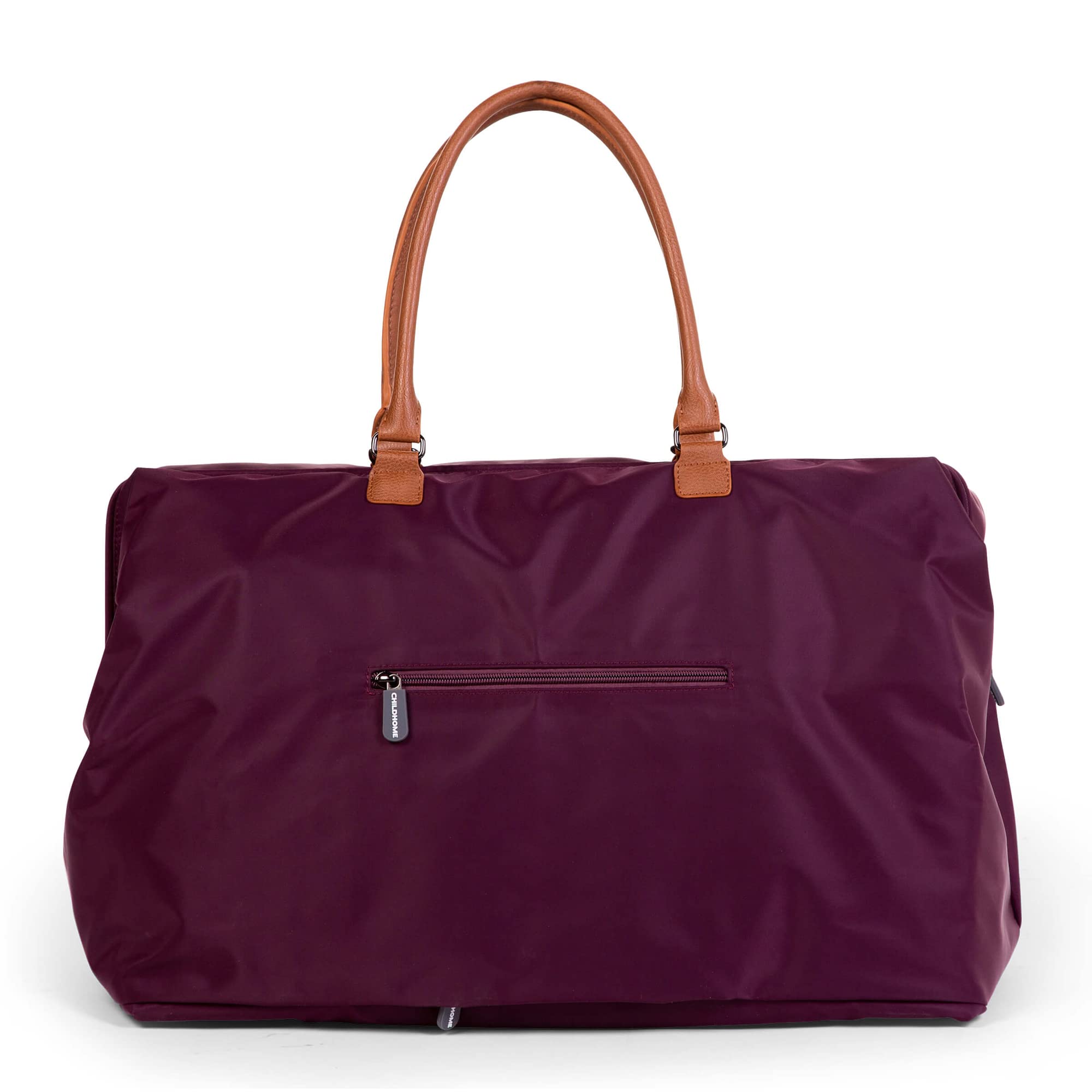 Childhome Original Mommy Diaper Bag insulated bottle pocket keeps bottles ready.