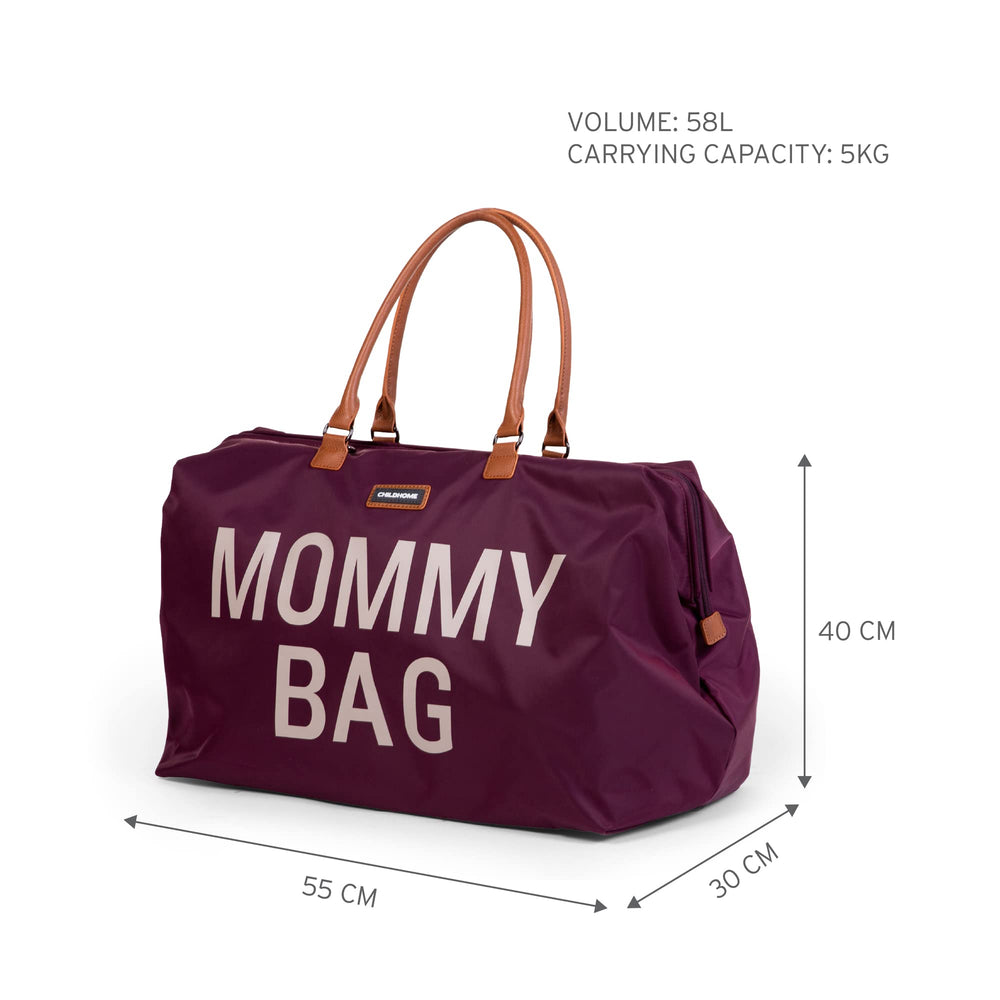 Childhome Original Mommy Diaper Bag luggage sleeve attachment for travel.