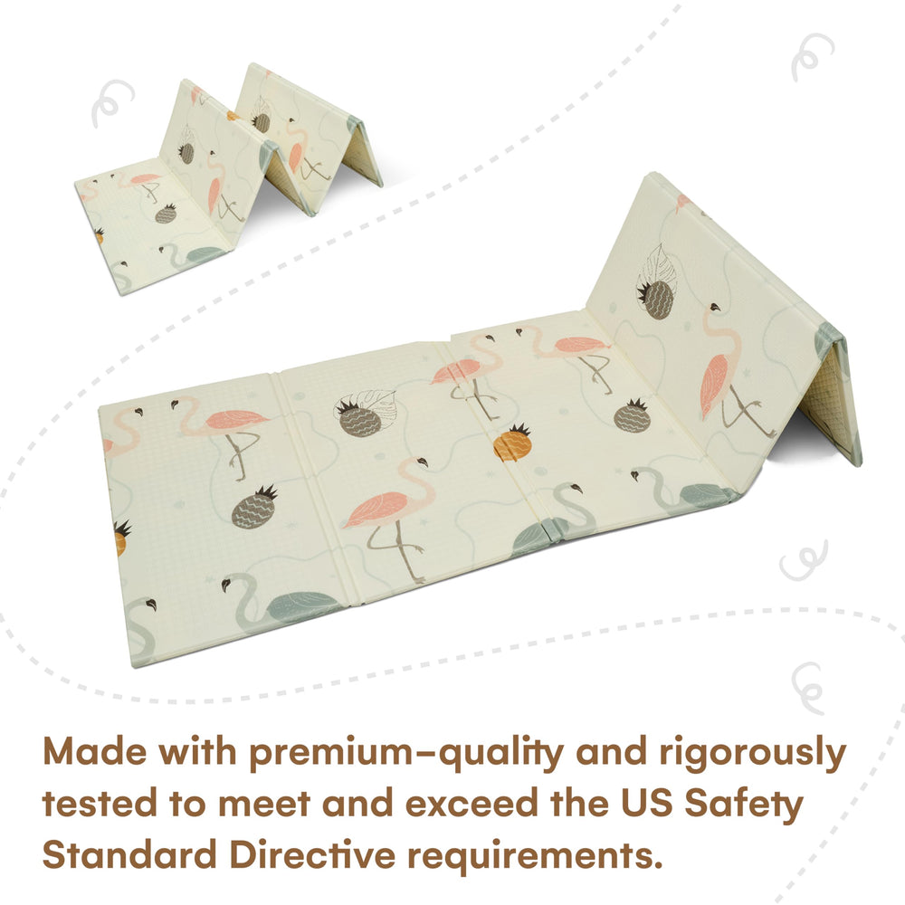 CHILDLIKE BEHAVIOR baby play mat cushioned padding for comfortable play