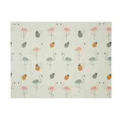 CHILDLIKE BEHAVIOR baby play mat flamingo design supports tummy time exploration