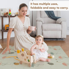 CHILDLIKE BEHAVIOR baby play mat foldable design for travel