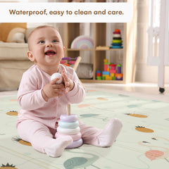 CHILDLIKE BEHAVIOR baby play mat spacious play area encourages crawling and movement